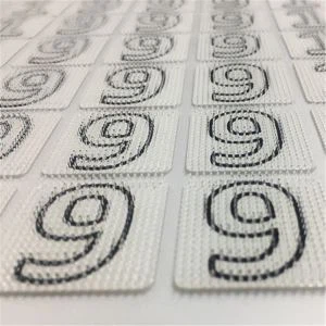 Adesivos de transferência de calor de silicone de escova de HD